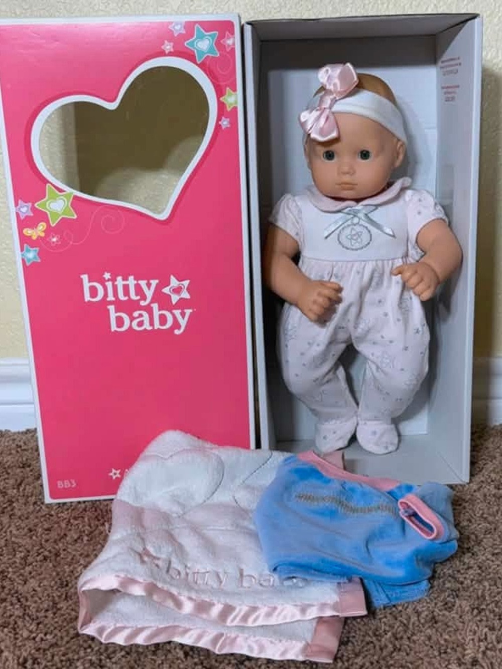 American girl doll Bitty baby bundle